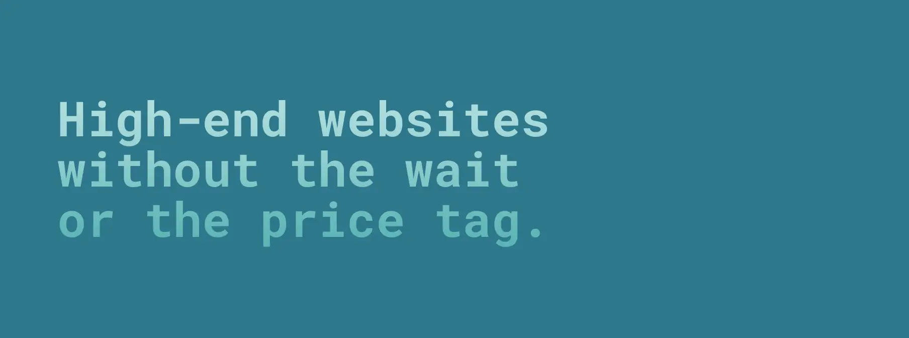 Web Designers - less words, more doing