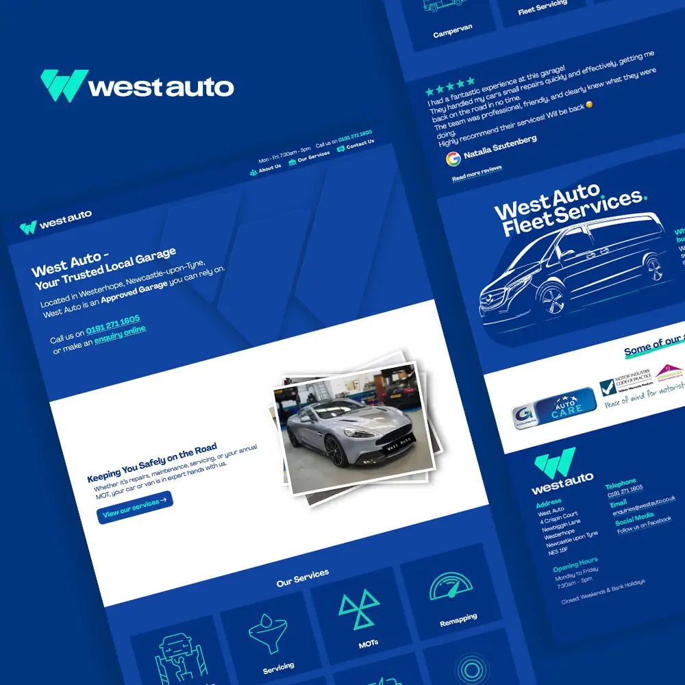 Web Design and Web Development in Blyth, Northumberland, England