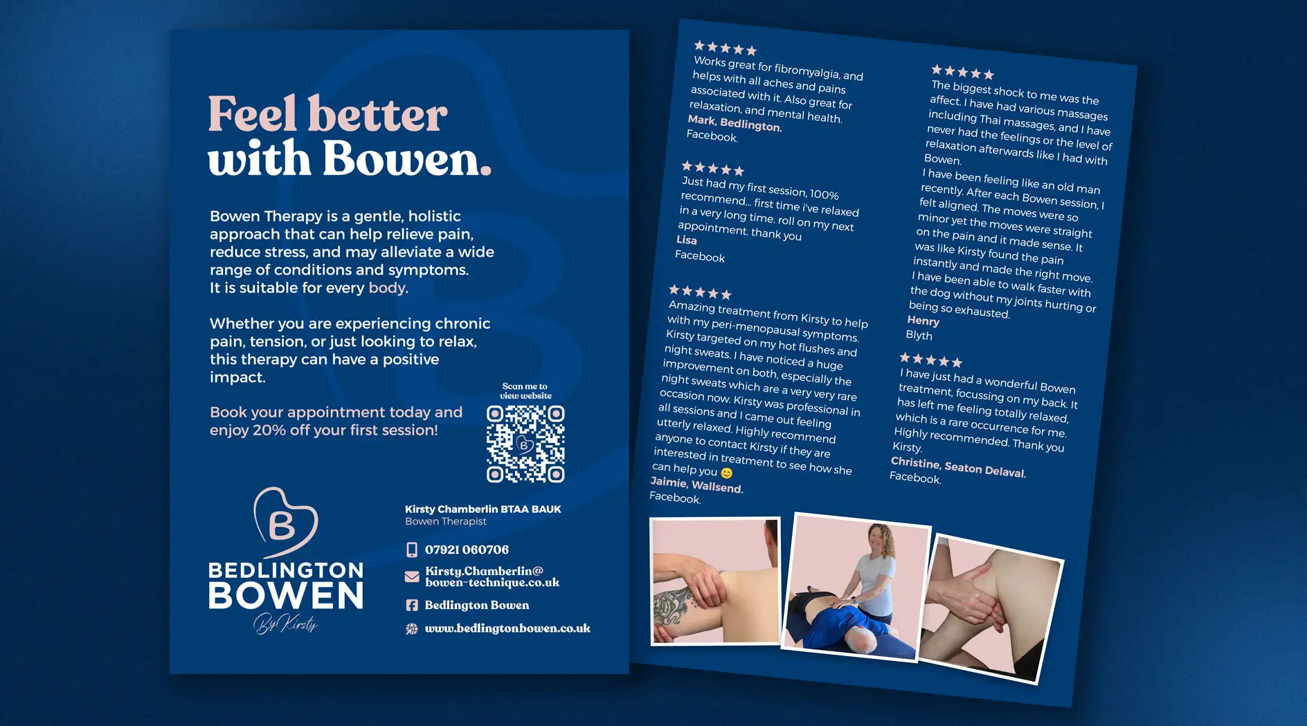 Flyer Design for Bedlington Bowen