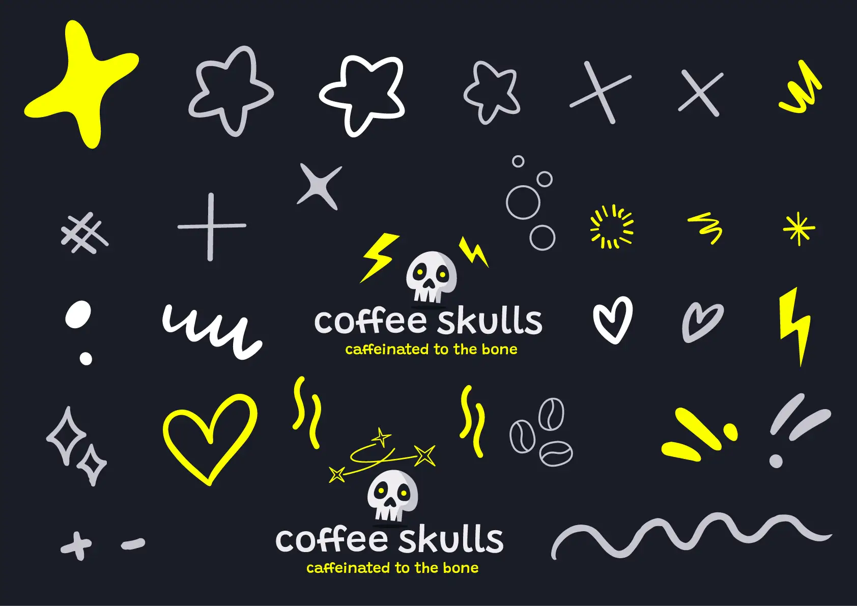 Newcastle Logo Design and Brand Identity for Coffee Skulls
