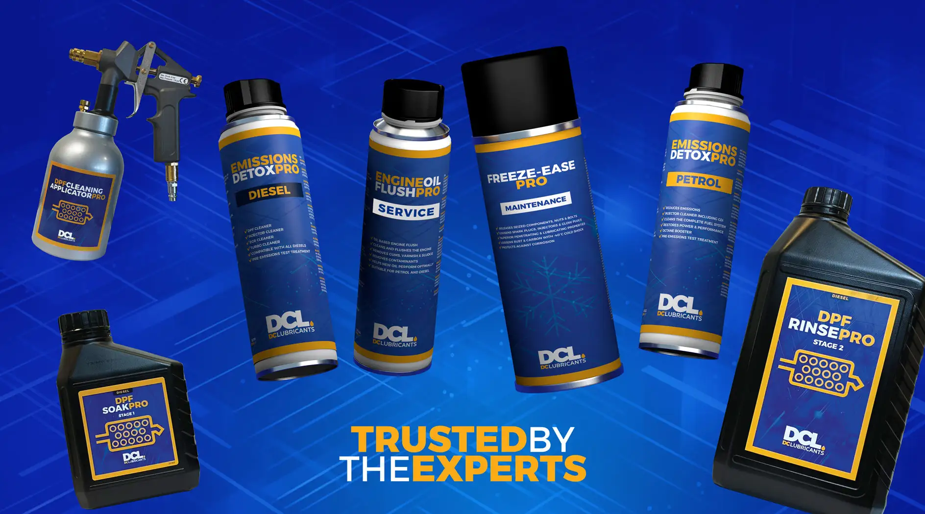 Graphic Design and Branding DC Lubricants, Reading, UK