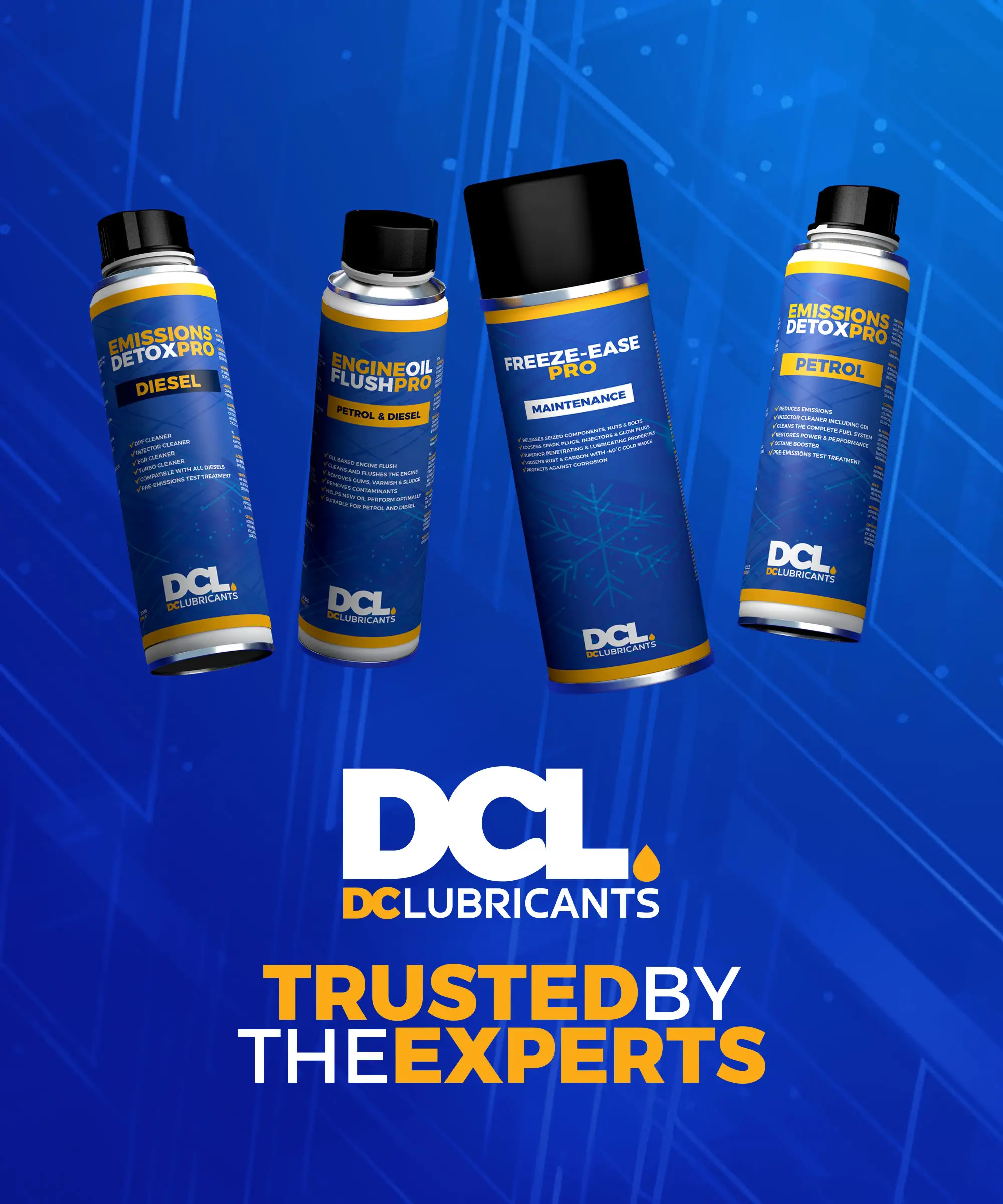 Logo Design and Branding DC Lubricants, Reading, UK