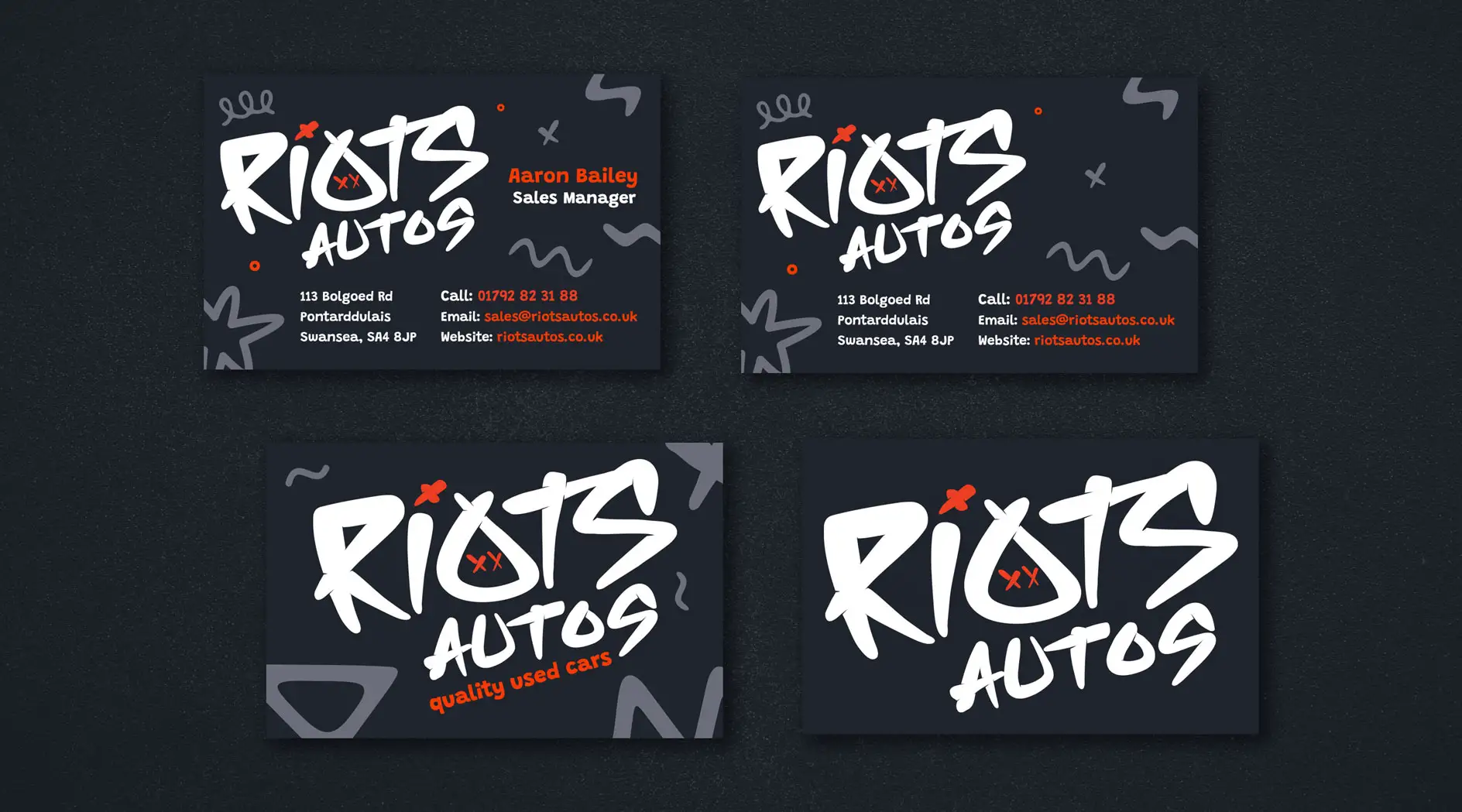 Business Card Design Swansea, Wales