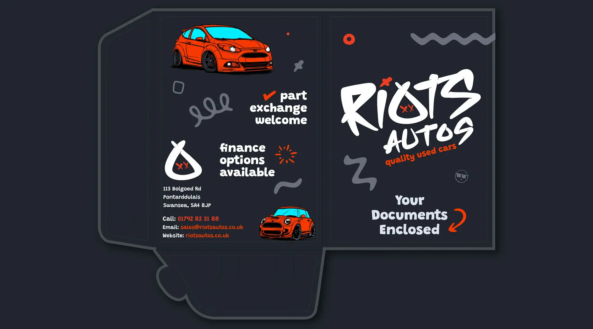 Document Folder Design Swansea, Wales