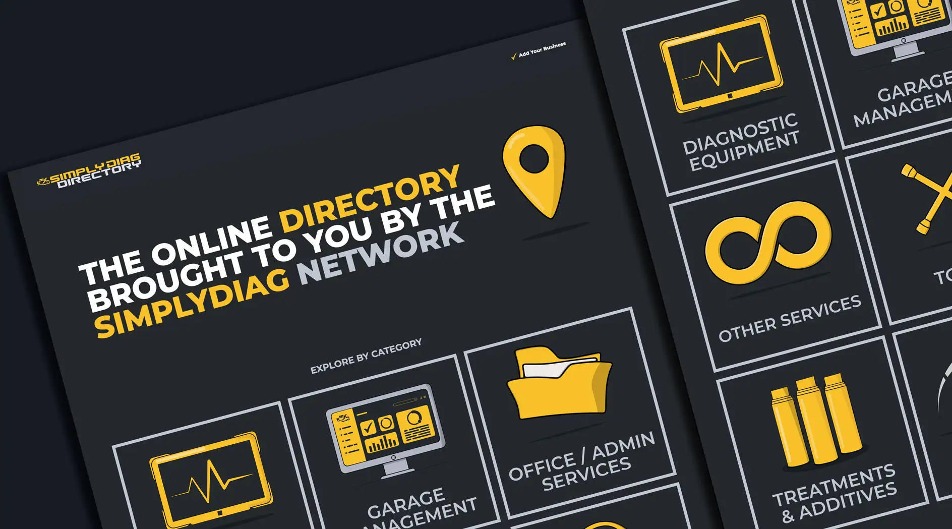 Online Directory Website Design